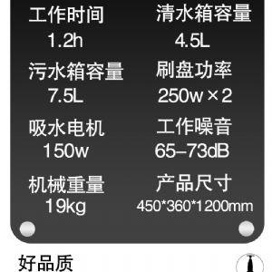 JH-mini雙刷洗地機（新）